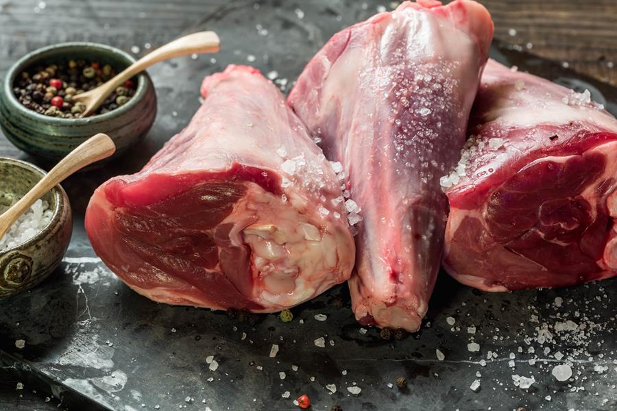 Locally sourced lamb from New Pastures Butchers