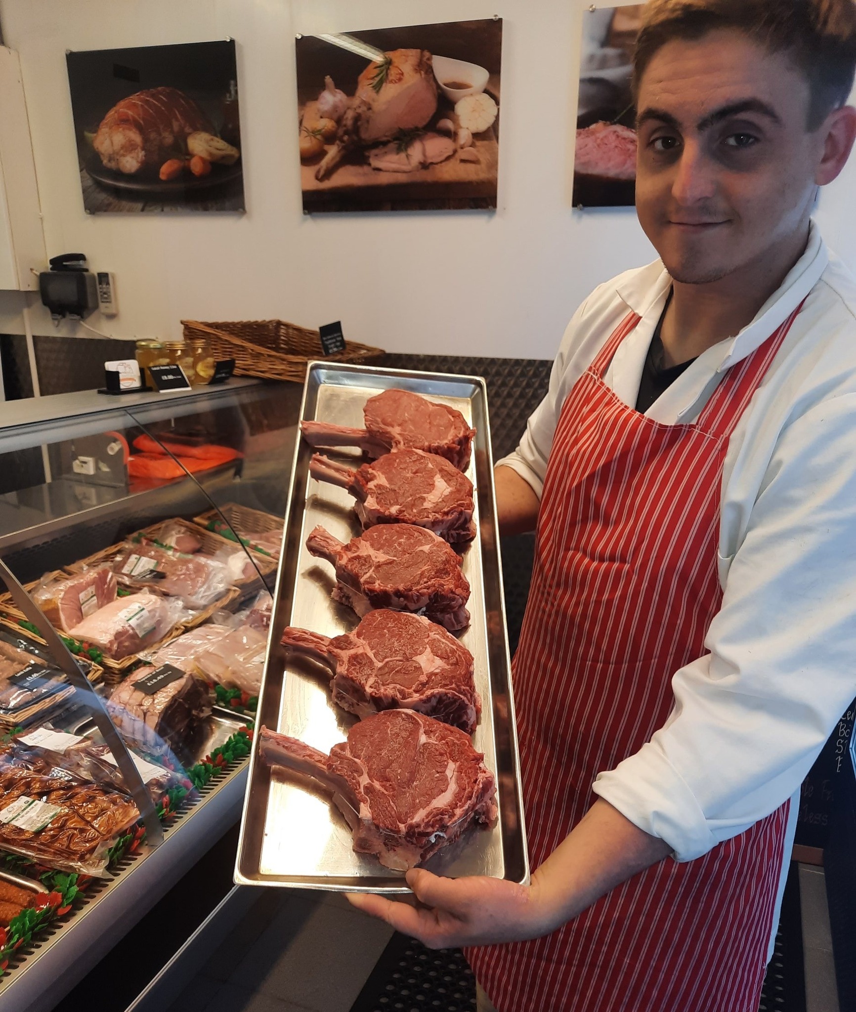 Quality local produce from New Pastures Butchers